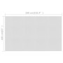 Cubierta solar de piscina de PE flotante gris 260x160 cm de vidaXL, Cubiertas para piscina - Ref: Foro24-93005, Precio: 22,51...