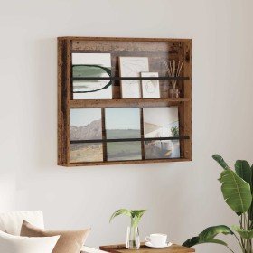 Estante de revistas con estante Madera vieja 80 x 12 x 70 cm en Revisteros | Comprar online en Foru.es