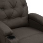 Sillón elevable tela gris taupe en Sillones | Comprar online en Foru.es