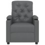 Sillón elevable cuero sintético gris en Sillones | Comprar online en Foru.es