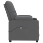 Sillón elevable cuero sintético gris en Sillones | Comprar online en Foru.es