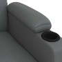 Sillón elevable cuero sintético gris en Sillones | Comprar online en Foru.es