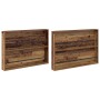 Estante de revistas 2 pcs Madera vieja 100 x 12 x 70 cm en Revisteros | Comprar online en Foru.es