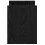 Estante de revistas con estante Roble Negro 35 x 35 x 45 cm en Revisteros | Comprar online en Foru.es