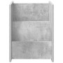 Estante de revistas con estante Gris concreto 35 x 35 x 45 cm en Revisteros | Comprar online en Foru.es
