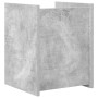 Estante de revistas con estante Gris concreto 35 x 35 x 45 cm en Revisteros | Comprar online en Foru.es