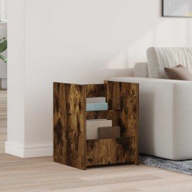 Estante de revistas con estante Roble ahumado 35 x 35 x 45 cm en Revisteros | Comprar online en Foru.es