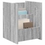 Estante de revistas con estante Gris Sonoma 35 x 35 x 45 cm en Revisteros | Comprar online en Foru.es