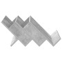 Estante de revistas con estante Gris concreto 53 x 40 x 28.5 cm en Revisteros | Comprar online en Foru.es