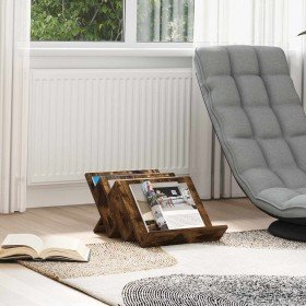 Estante de revistas con estante Roble ahumado 53 x 40 x 28.5 cm en Revisteros | Comprar online en Foru.es