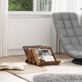Estante de revistas con estante Madera vieja 53 x 40 x 28.5 cm en Revisteros | Comprar online en Foru.es