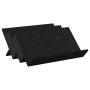 Estante de revistas con estante Roble Negro 65 x 53 x 28,5 cm en Revisteros | Comprar online en Foru.es