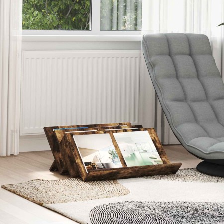 Estante de revistas con estante Roble ahumado 65 x 53 x 28,5 cm en Revisteros | Comprar online en Foru.es