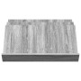 Estante de revistas con estante Gris Sonoma 65 x 53 x 28,5 cm en Revisteros | Comprar online en Foru.es