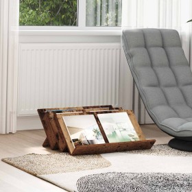 Estante de revistas con estante Madera vieja 65 x 53 x 28,5 cm en Revisteros | Comprar online en Foru.es