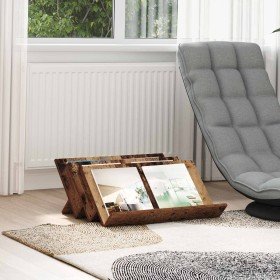 Estante de revistas con estante Madera vieja 65 x 53 x 28,5 cm en Revisteros | Comprar online en Foru.es