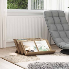 Estante de revistas Roble artesanal 65 x 53 x 28,5 cm en Revisteros | Comprar online en Foru.es