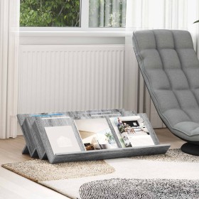 Estante de revistas con estante Gris Sonoma 90 x 53 x 28,5 cm en Revisteros | Comprar online en Foru.es