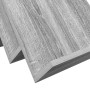 Estante de revistas con estante Gris Sonoma 90 x 53 x 28,5 cm en Revisteros | Comprar online en Foru.es