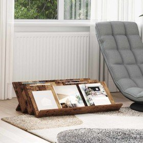 Estante de revistas con estante Madera vieja 90 x 53 x 28,5 cm en Revisteros | Comprar online en Foru.es