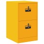 Mueble archivador con cajón Amarillo Mostaza 44 x 50 x 106.5 cm en Armarios y almacenamiento | Comprar online en Foru.es