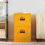 Mueble archivador con cajón Amarillo Mostaza 44 x 50 x 106.5 cm en Armarios y almacenamiento | Comprar online en Foru.es