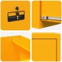Mueble archivador con cajón Amarillo Mostaza 44 x 50 x 106.5 cm en Armarios y almacenamiento | Comprar online en Foru.es