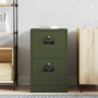 Mueble archivador con cajón Verde Oliva 44 x 50 x 106.5 cm en Armarios y almacenamiento | Comprar online en Foru.es