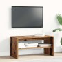 Mueble para TV madera contrachapada envejecida 80x40x40 cm en Muebles TV | Comprar online en Foru.es