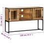Mueble para la TV de madera maciza reciclada 120x30x75 cm de vidaXL, Muebles TV - Ref: Foro24-248105, Precio: 173,04 €, Descu...