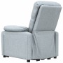 Sillón reclinable eléctrico tela gris claro en Sillones | Comprar online en Foru.es