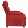 Sillón elevable tela rojo tinto en Sillones | Comprar online en Foru.es