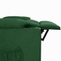 Sillón elevable tela verde oscuro en Sillones | Comprar online en Foru.es