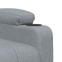 Sillón reclinable eléctrico tela gris claro en Sillones | Comprar online en Foru.es