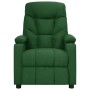 Sillón reclinable eléctrico tela verde oscuro en Sillones | Comprar online en Foru.es