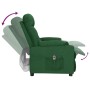 Sillón reclinable eléctrico tela verde oscuro en Sillones | Comprar online en Foru.es