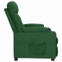 Sillón reclinable de tela verde oscuro en Sillones | Comprar online en Foru.es