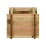 Jardinera de verduras madera pino impregnada 80 cm en Macetas y jardineras | Comprar online en Foru.es