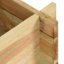 Jardinera de verduras madera pino impregnada 80 cm en Macetas y jardineras | Comprar online en Foru.es