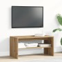Mueble de TV madera de ingeniería roble artesanal 80x40x40 cm en Muebles TV | Comprar online en Foru.es