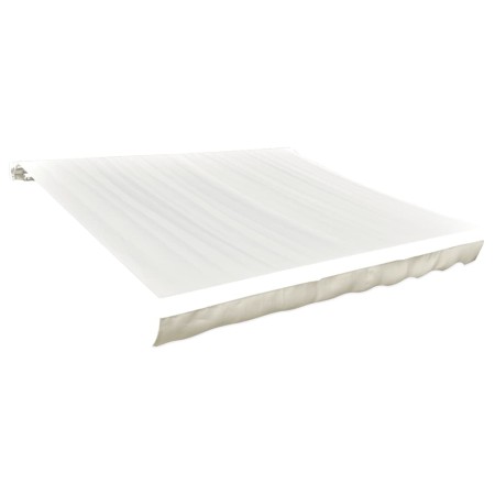 Toldo de lona blanco crema 500x300 cm en Toldos | Comprar online en Foru.es