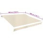 Toldo de lona blanco crema 500x300 cm en Toldos | Comprar online en Foru.es