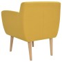 Sillón de tela amarillo en Sillones | Comprar online en Foru.es