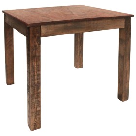 Mesa de comedor de madera reciclada mixta 82x80x76 cm en Mesas de comedor | Comprar online en Foru.es
