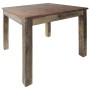 Mesa de comedor de madera reciclada mixta 82x80x76 cm en Mesas de comedor | Comprar online en Foru.es