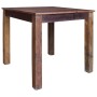 Mesa de comedor de madera reciclada mixta 82x80x76 cm en Mesas de comedor | Comprar online en Foru.es