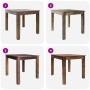 Mesa de comedor de madera reciclada mixta 82x80x76 cm en Mesas de comedor | Comprar online en Foru.es
