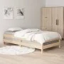 Cama apilable de madera maciza de pino 80x200 cm de vidaXL, Camas y somieres - Ref: Foro24-820397, Precio: 87,36 €, Descuento: %