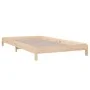 Cama apilable de madera maciza de pino 80x200 cm de vidaXL, Camas y somieres - Ref: Foro24-820397, Precio: 87,36 €, Descuento: %