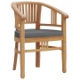Juego de comedor para jardín 5 piezas madera maciza de teca de vidaXL, Conjuntos de jardín - Ref: Foro24-3155771, Precio: 779...